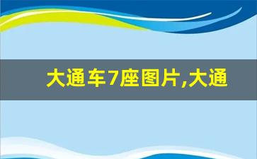 大通车7座图片,大通v80口碑怎么样