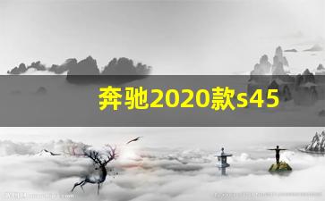 奔驰2020款s450