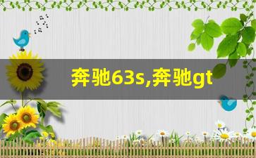 奔驰63s,奔驰gt63s属于什么级别