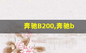 奔驰B200,奔驰b200属于什么档次