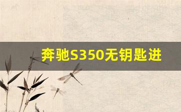 奔驰S350无钥匙进入模块位置,奔驰s500无钥匙启动失效