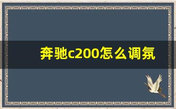 奔驰c200怎么调氛围灯,奔驰车刚启动有点抖