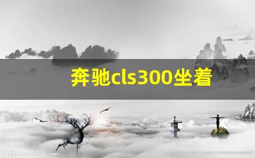 奔驰cls300坐着舒服吗,cls300适合男人开吗