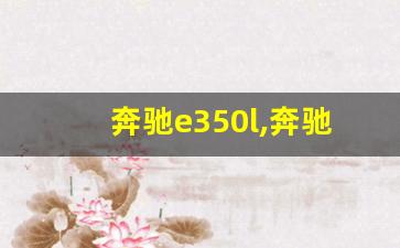 奔驰e350l,奔驰e350l纯电