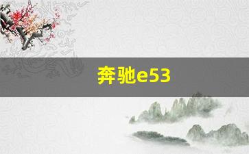 奔驰e53