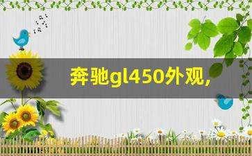 奔驰gl450外观,2020款奔驰glc260