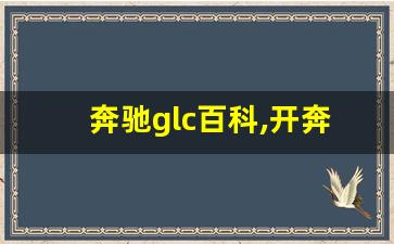 奔驰glc百科,开奔驰GLC一般什么档次人