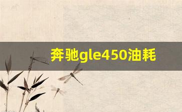 奔驰gle450油耗