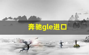 奔驰gle进口