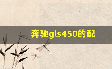 奔驰gls450的配置