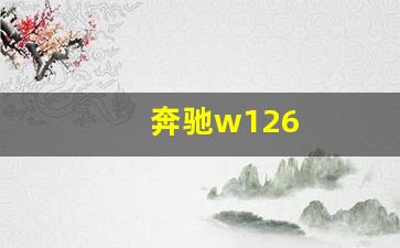 奔驰w126