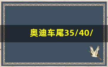 奥迪车尾35/40/45是什么意思,奥迪40和45差别大吗