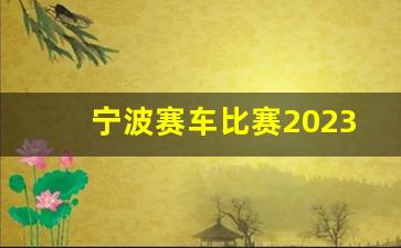 宁波赛车比赛2023,2023北仑春晓赛车场赛事