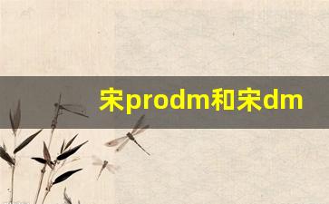 宋prodm和宋dm的区别,插电混动和油电混动哪个更好