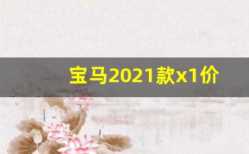 宝马2021款x1价格最低多少钱,x1落地最低多少钱