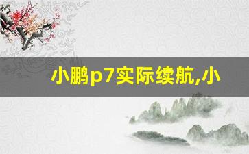 小鹏p7实际续航,小鹏480公里续航够用吗