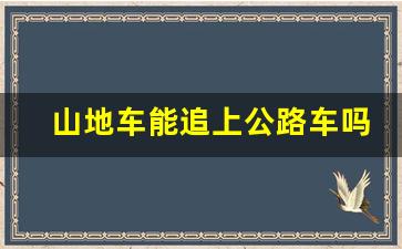 山地车能追上公路车吗,27速和30速差别大吗