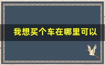 我想买个车在哪里可以看车,一般买车在哪里看