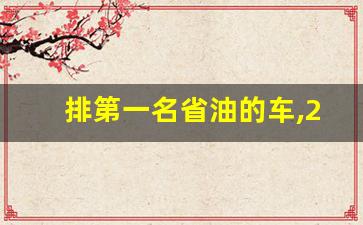 排第一名省油的车,2023最省油的车排行