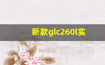 新款glc260l实拍图片