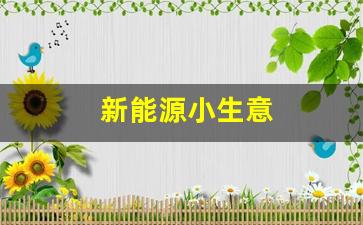 新能源小生意