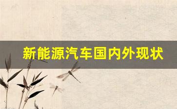 新能源汽车国内外现状,国内外新能源汽车电池发展现状