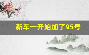 新车一开始加了95号油还是92,汽车92号油今天价格多少钱一升呢