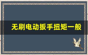 无刷电动扳手扭矩一般有多大,大艺2106电动扳手参数