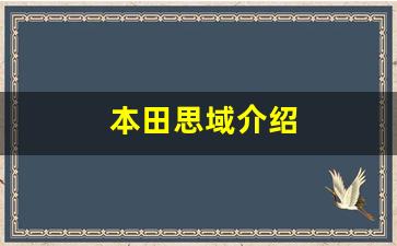 本田思域介绍