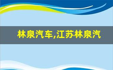 林泉汽车,江苏林泉汽车零部件有限公司