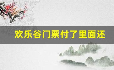 欢乐谷门票付了里面还要钱吗,武汉欢乐谷几个小时能玩完