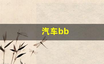 汽车bb