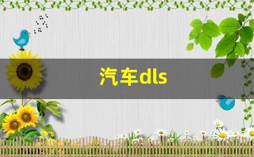 汽车dls