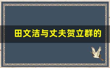 田文洁与丈夫贺立群的事迹