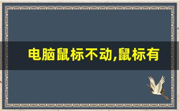 电脑鼠标不动,鼠标有箭头但是动不了