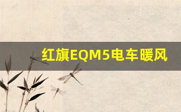 红旗EQM5电车暖风模式