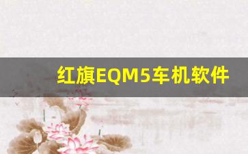 红旗EQM5车机软件