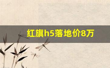 红旗h5落地价8万