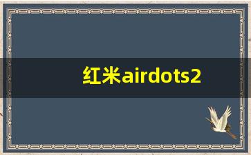 红米airdots2能连苹果12吗,红米airdots怎么重置