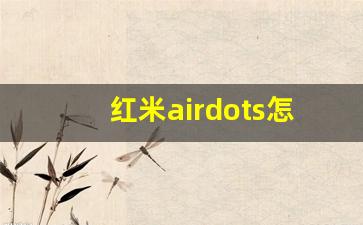 红米airdots怎么恢复出厂设置,红米airdots充电