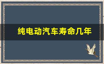 纯电动汽车寿命几年