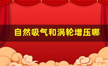 自然吸气和涡轮增压哪个省油