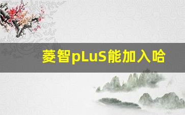 菱智pLuS能加入哈啰顺风车吗