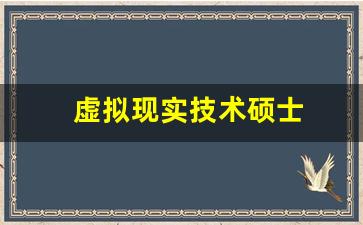 虚拟现实技术硕士