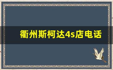 衢州斯柯达4s店电话,衢州依维柯4s店地址