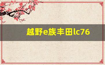 越野e族丰田lc76论坛,上海二手车直卖网官网