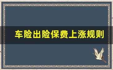 车险出险保费上涨规则2023,车险2023年6月1日新规