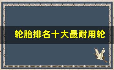 轮胎排名十大最耐用轮胎,私家车什么轮胎最耐用