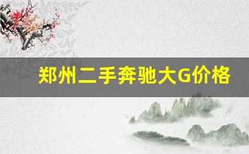 郑州二手奔驰大G价格