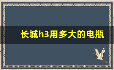 长城h3用多大的电瓶,12v能充哈弗H3吗